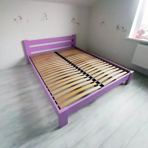 Ліжко з масиву ясеня — виготовлення на замовлення, WOODENSTYLE